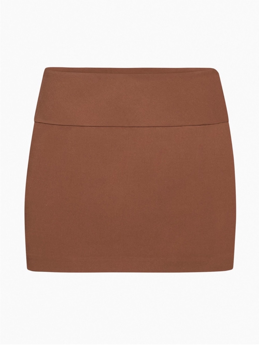 Aritzia Sunday Best Sundeh Wendy Skirt - Epicurean Brown Mid-Rise Mini Skirt